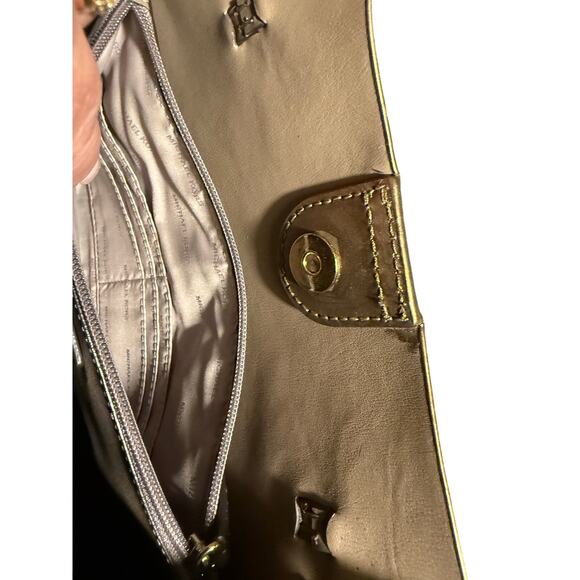 Michael Kors bronze satchel in pebbled leather - Picture 6 of 7
